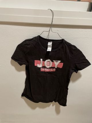 Camiseta negra Joy Forever