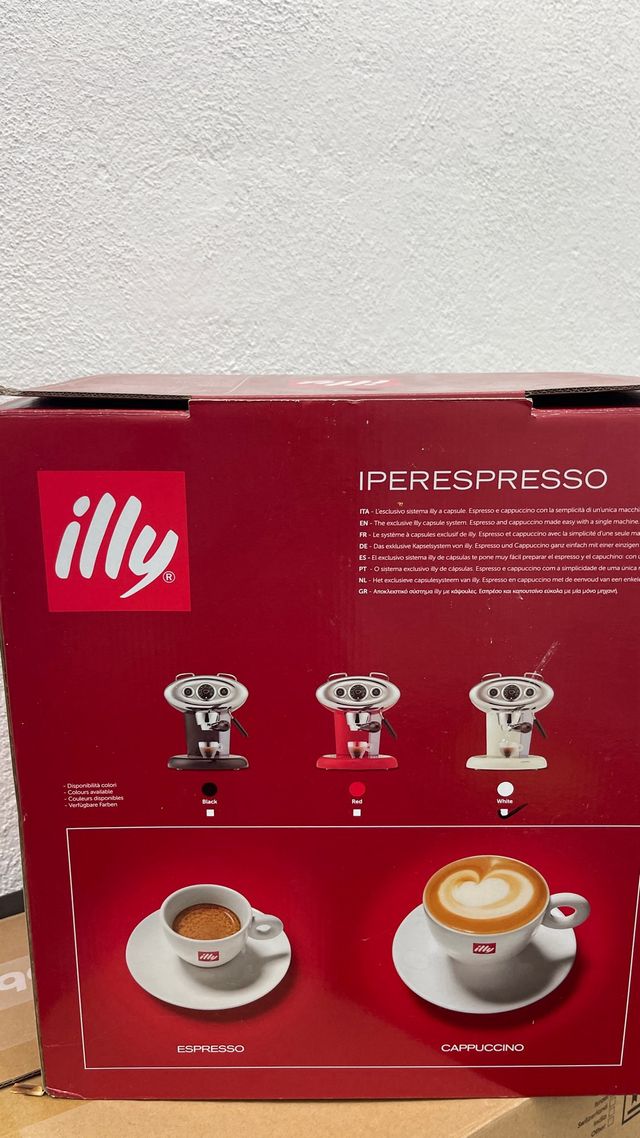 Cafetera illy X7.1 blanca