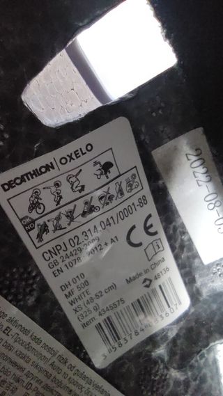 Casco patinaje Oxelo niño talla XS