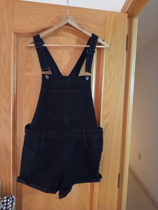 Mono corto vaquero negro