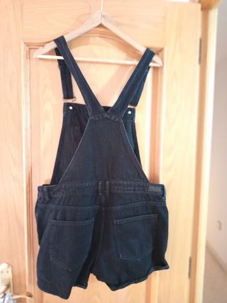 Mono corto vaquero negro