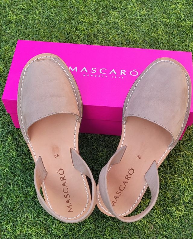 Sandalias Mascaró beige - Talla 40