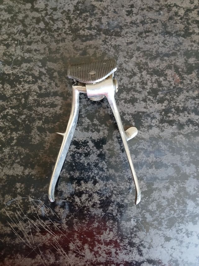 Cortapelos antiguo manual