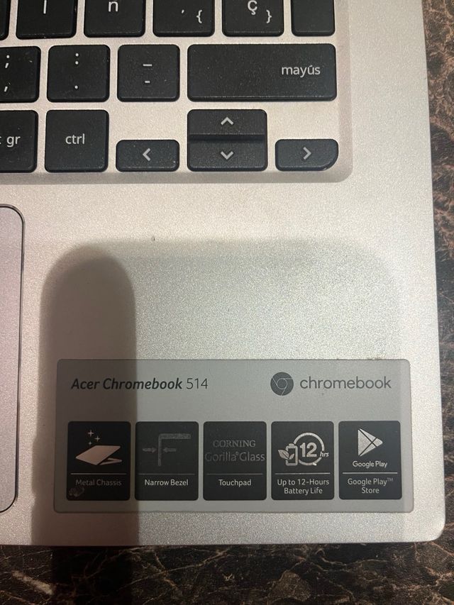 Acer Chromebook CB514-1H Plata