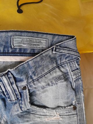 Vaqueros Jack Jones Hombre Azul