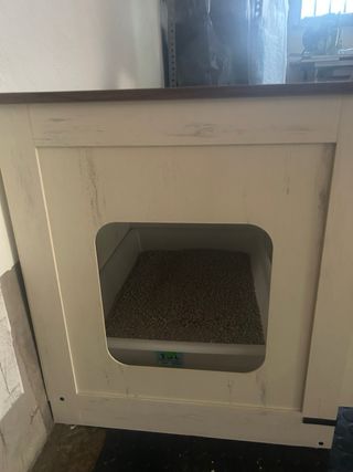 Mueble arenero para gatos - 2 unidades