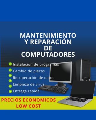 Diagnóstico y Reparación de Computadoras. Low Cost