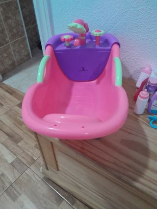 Bañera bebé + accesorios