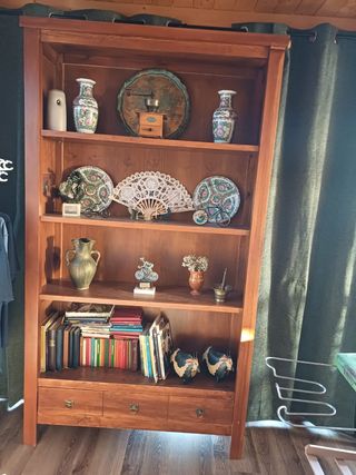 Estantería librería madera maciza