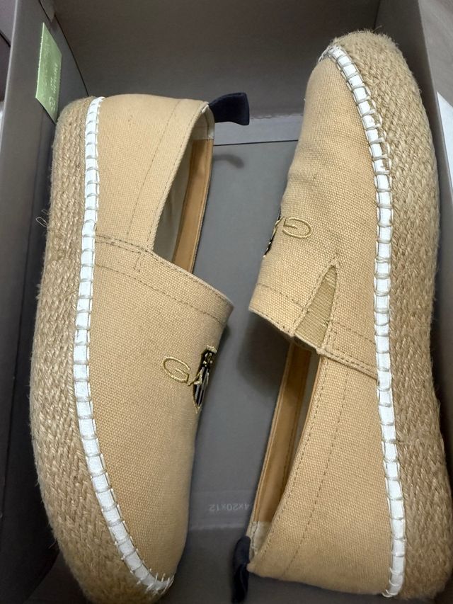 Alpargatas Gant beige 