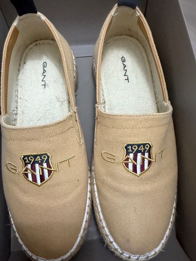 Alpargatas Gant beige 