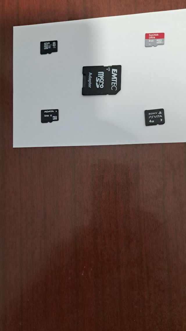Tarjetas de memoria - 8GB, 32GB, 4GB, 8GB