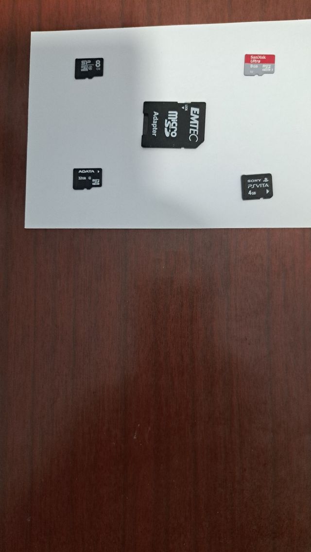 Tarjetas de memoria - 8GB, 32GB, 4GB, 8GB