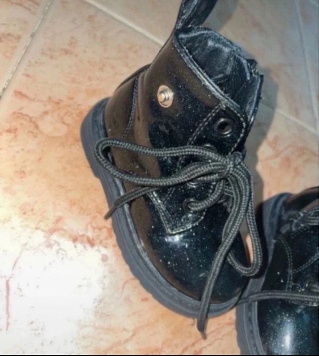 Stivaletti bimba n.21 lucidi