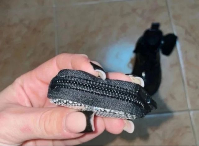 Stivaletti bimba n.21 lucidi