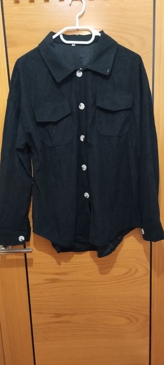 Camisa pana negra - Talla M