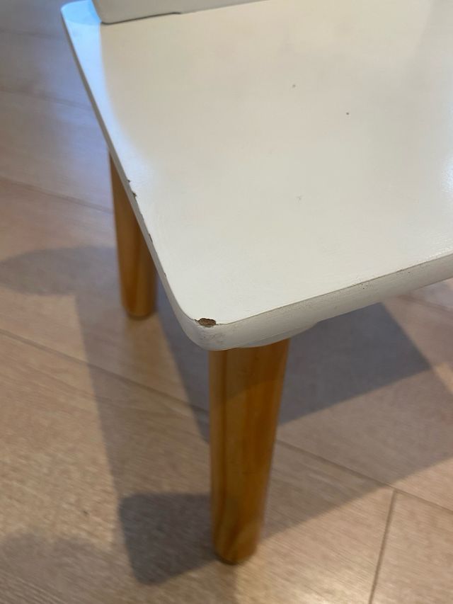 Silla conejo infantil madera