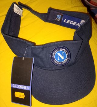 Visiera s.s.c. Napoli calcio 