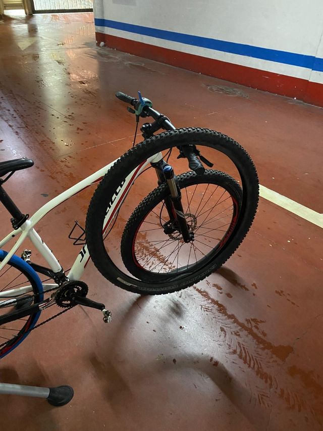 Bicicleta Rockhopper Specialized + Rodillo