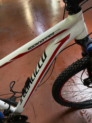 Bicicleta Rockhopper Specialized + Rodillo