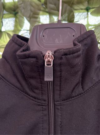 Felpa Kappa Unisex nera Tg S