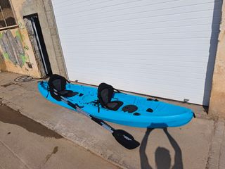 Kayak Cambridge de pesca 2+1 plazas y 4 cañeros