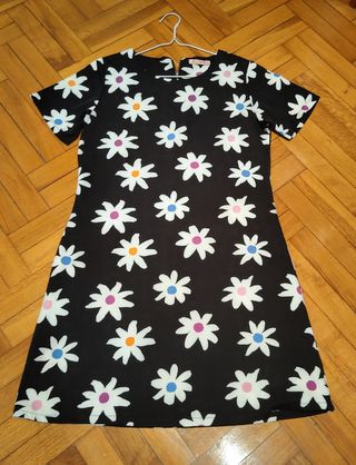 Vestido flores multicolor