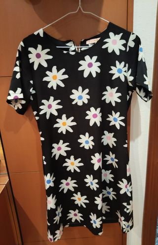 Vestido flores multicolor