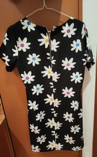 Vestido flores multicolor