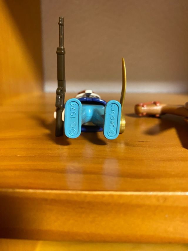 Playmobil 1974 vaqueros 2 figuras + caballo geobra