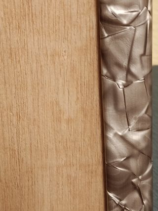 Cornice vintage in celluloide effetto madreperla.