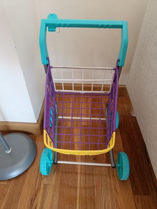 Carrito compra juguete infantil