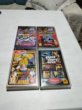 PSP Games - Invizimals, GTA, DBZ