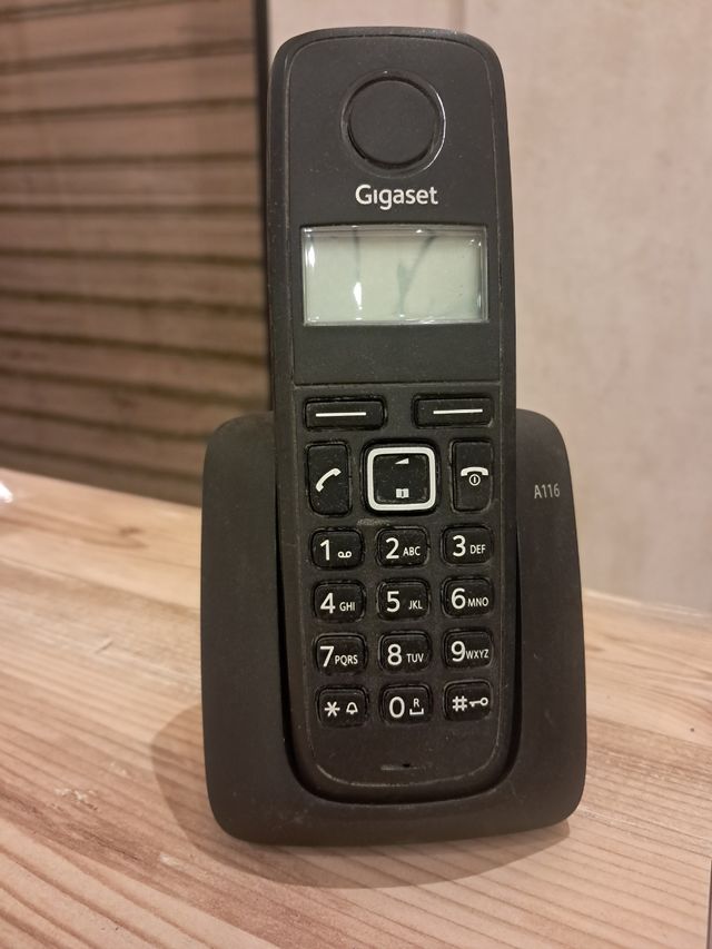 Teléfono Gigaset A116 - Negro
