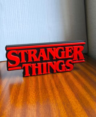 Placa Stranger Things