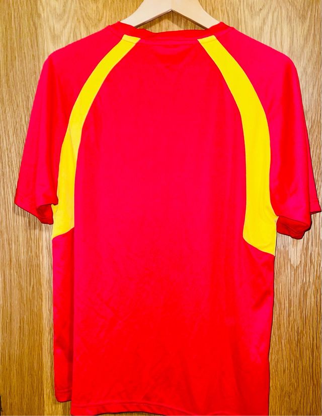 Camiseta ElPozo roja y amarilla XL