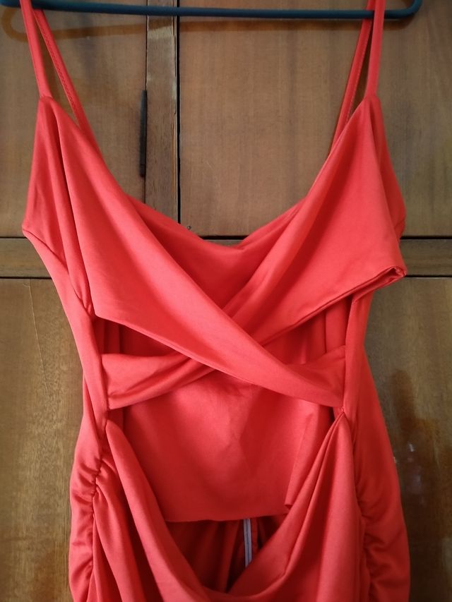 Vestido rojo ajustado