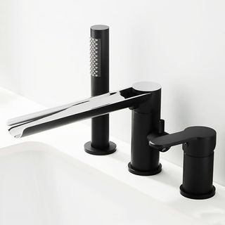 Grifo cascada bañera negro (NUEVO)