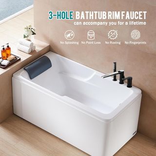 Grifo cascada bañera negro (NUEVO)