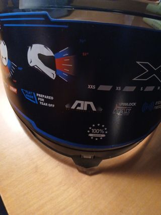 Visera Pinlock para moto