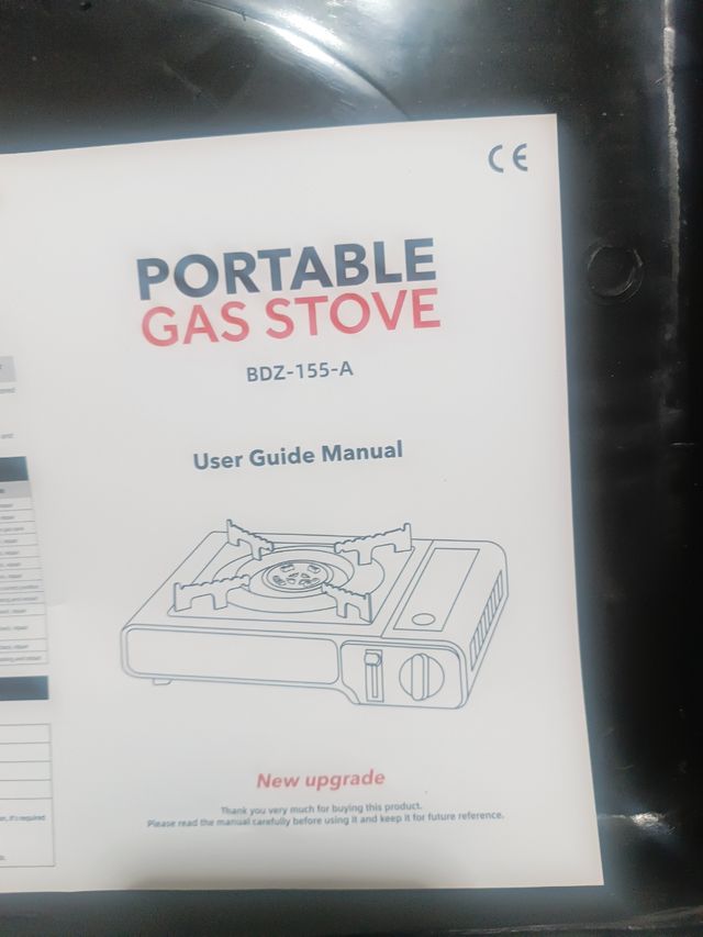 Fornello a gas portatile BDZ-155-A con valigetta