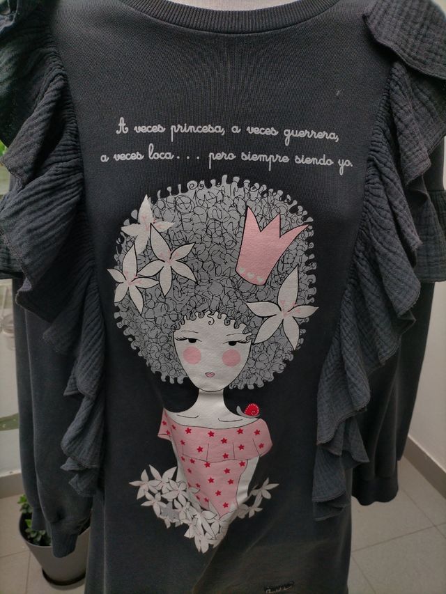 Vestido Anabel Lee XS - Gris