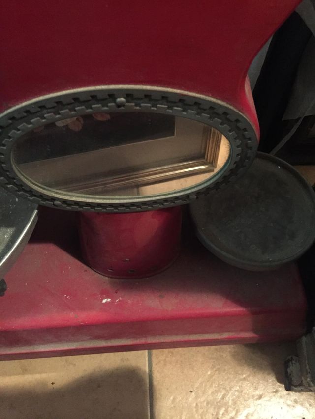 Bilancia Regina vintage rossa