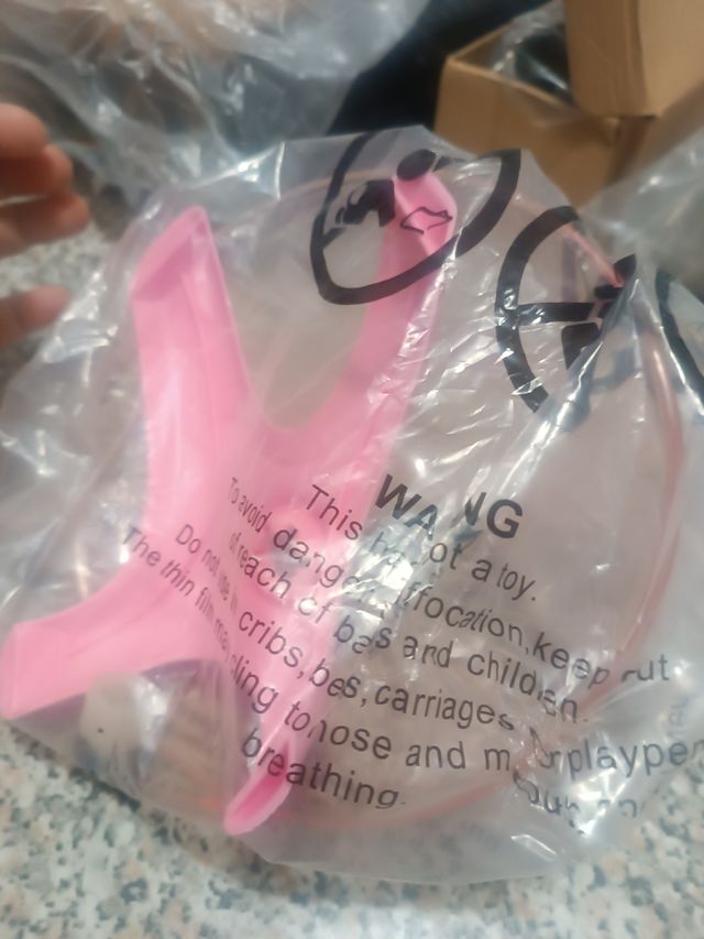 Ruota criceto plastica rosa