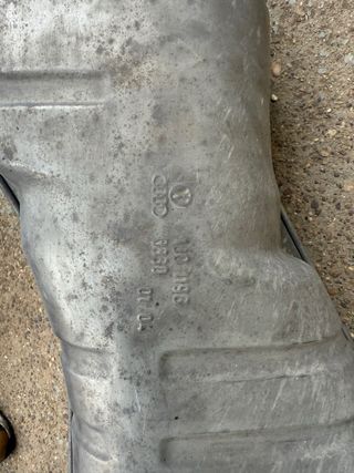 Escape trasero de serie modificado seat leon mk1