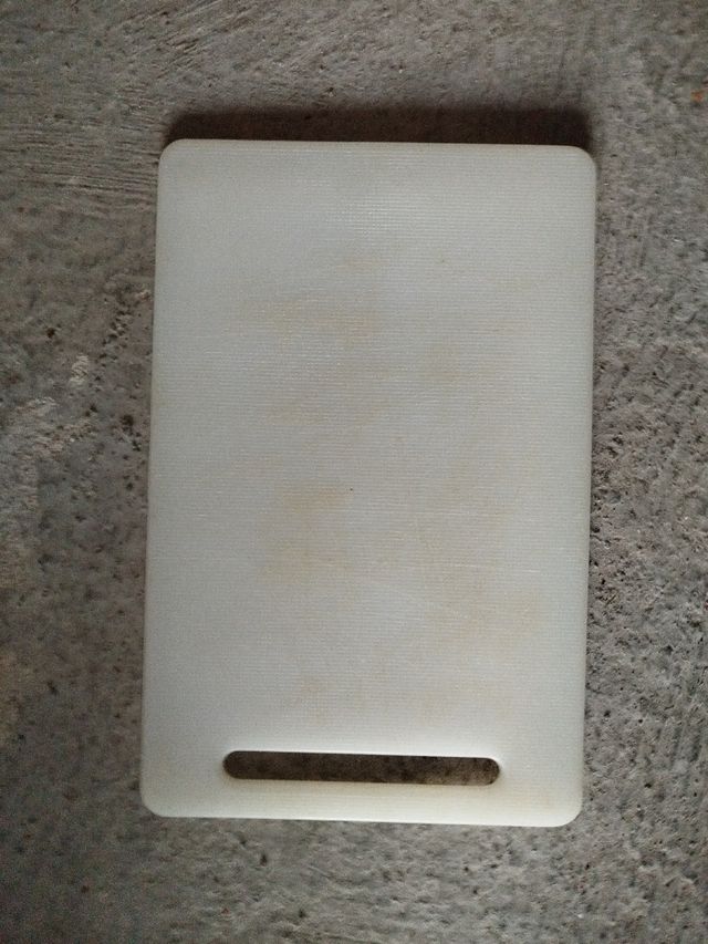 Tabla cortar teflon blanca 42x27cm