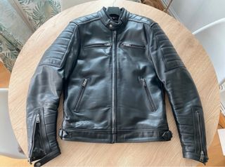 Cazadora moto cuero Helstons