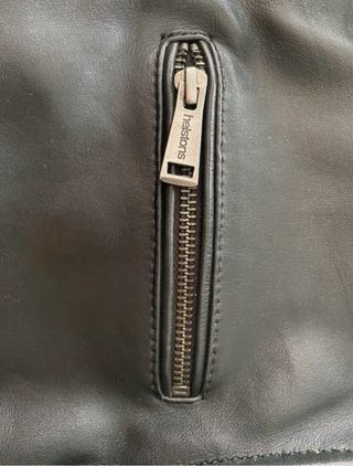 Cazadora moto cuero Helstons