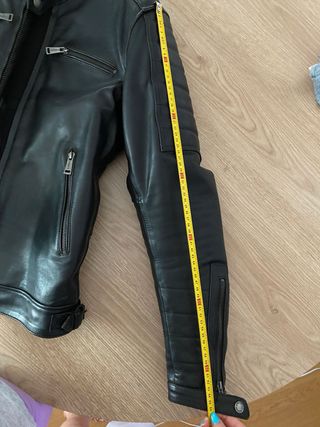 Cazadora moto cuero Helstons