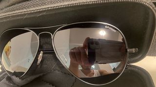 Gafas Polaroid Aviator - Negras